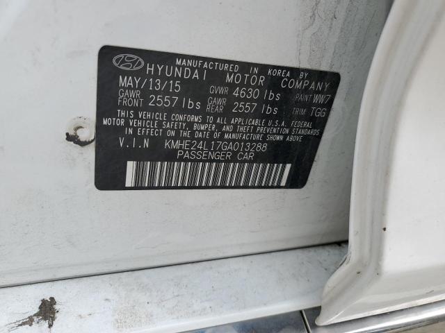 2016 HYUNDAI SONATA HYB #3304935547