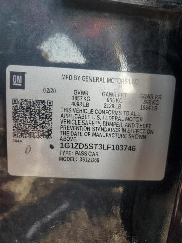 2020 CHEVROLET MALIBU #3304798313