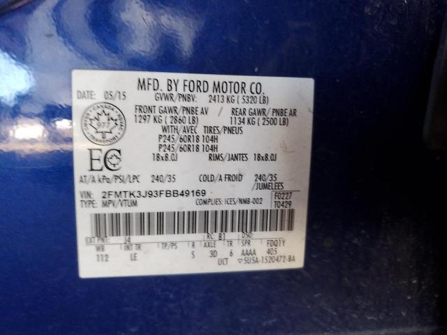 2015 FORD EDGE SEL #3304652023