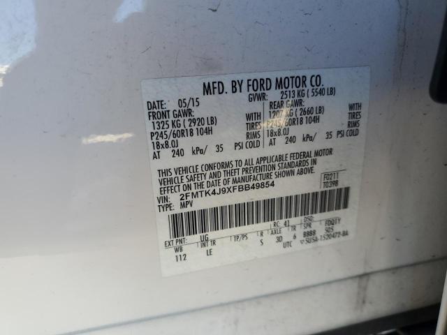 2015 FORD EDGE SEL #3291788549