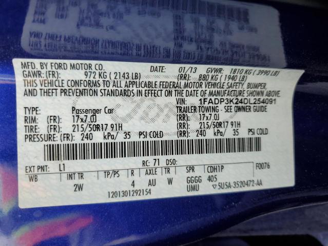 2013 FORD FOCUS #3292873569