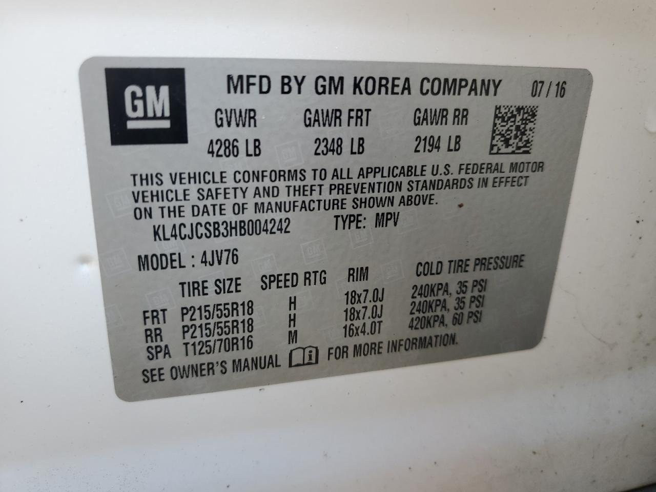 BUICK ENCORE ESSENCE