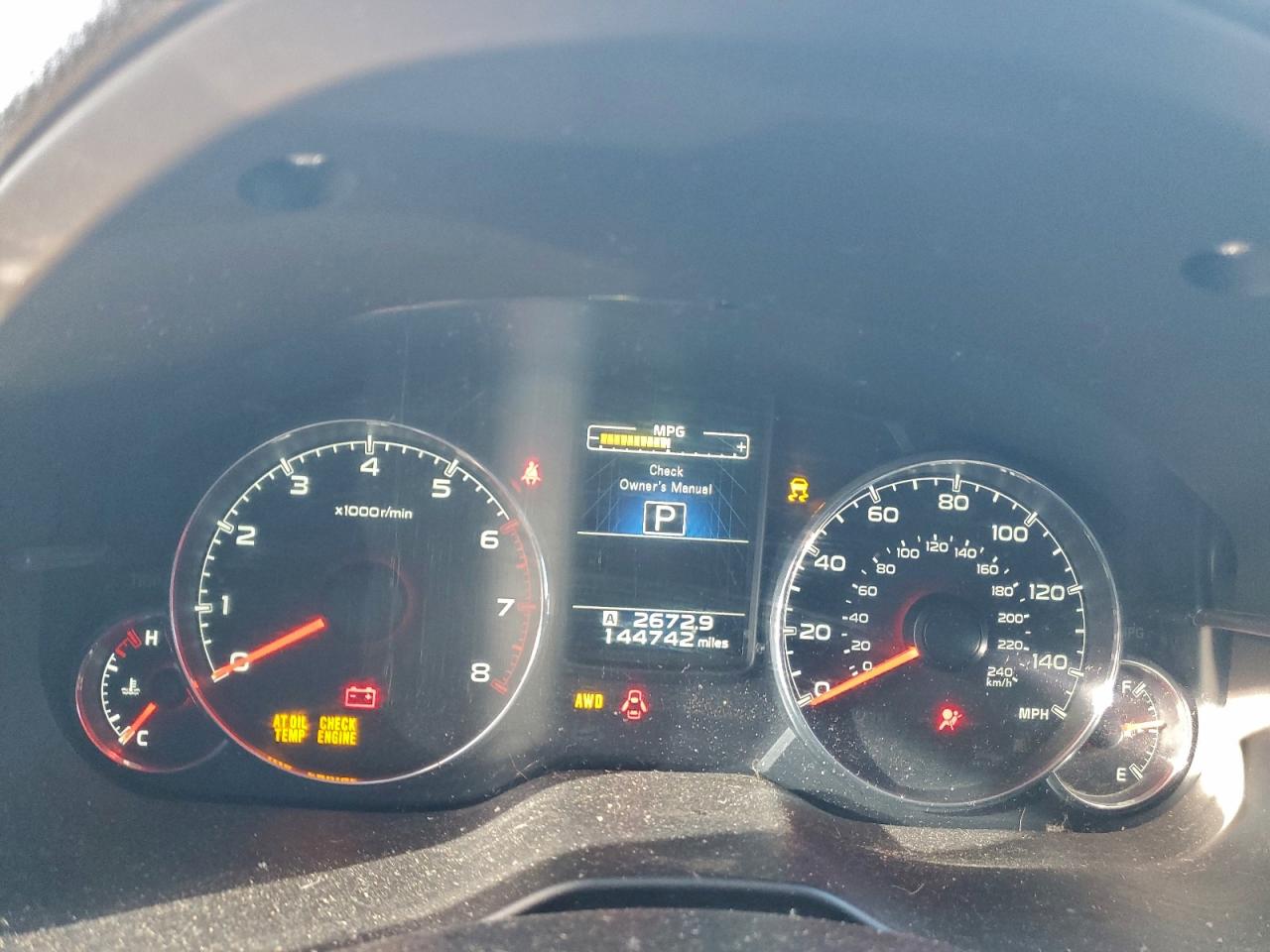 SUBARU OUTBACK 2.5I LIMITED