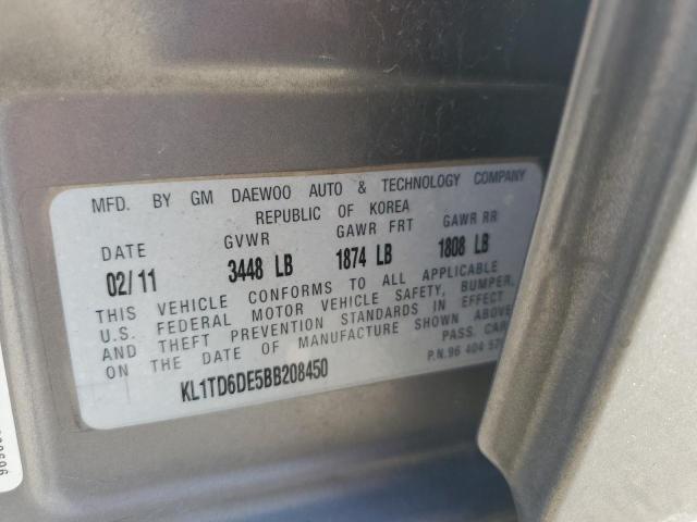 2011 CHEVROLET AVEO LS #3293484442