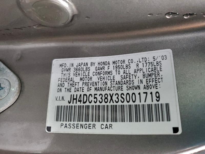 2003 ACURA RSX #3297049488