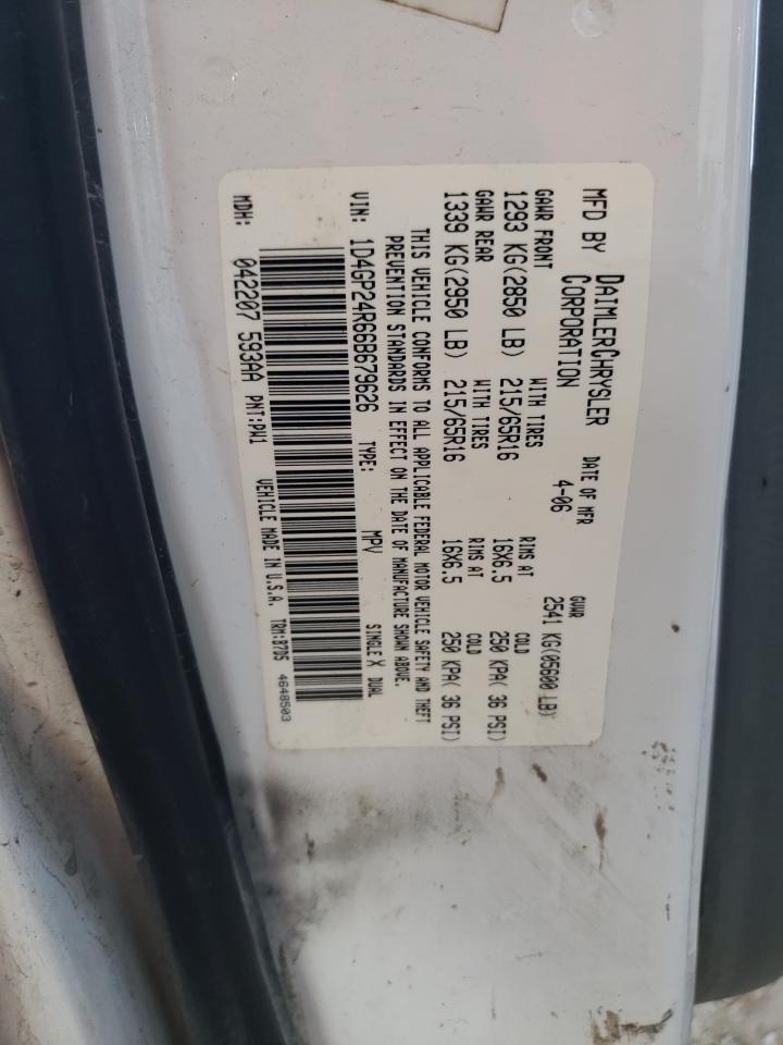 Lot #3297106523 2006 DODGE GRAND CARA