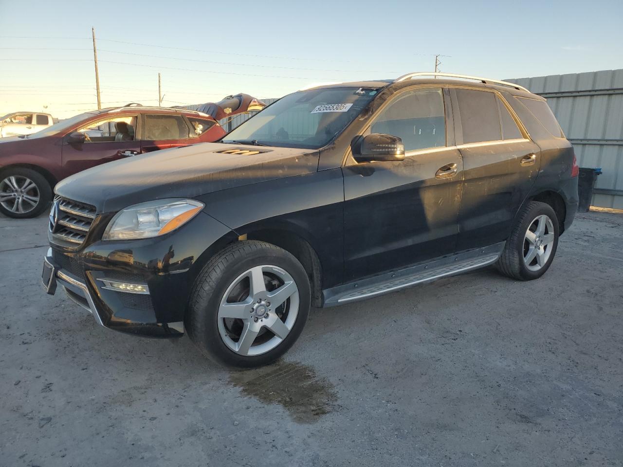 Lot #3308310195 2014 MERCEDES-BENZ ML 550 4MA