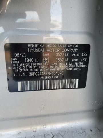 2022 HYUNDAI ACCENT SE #3291378164