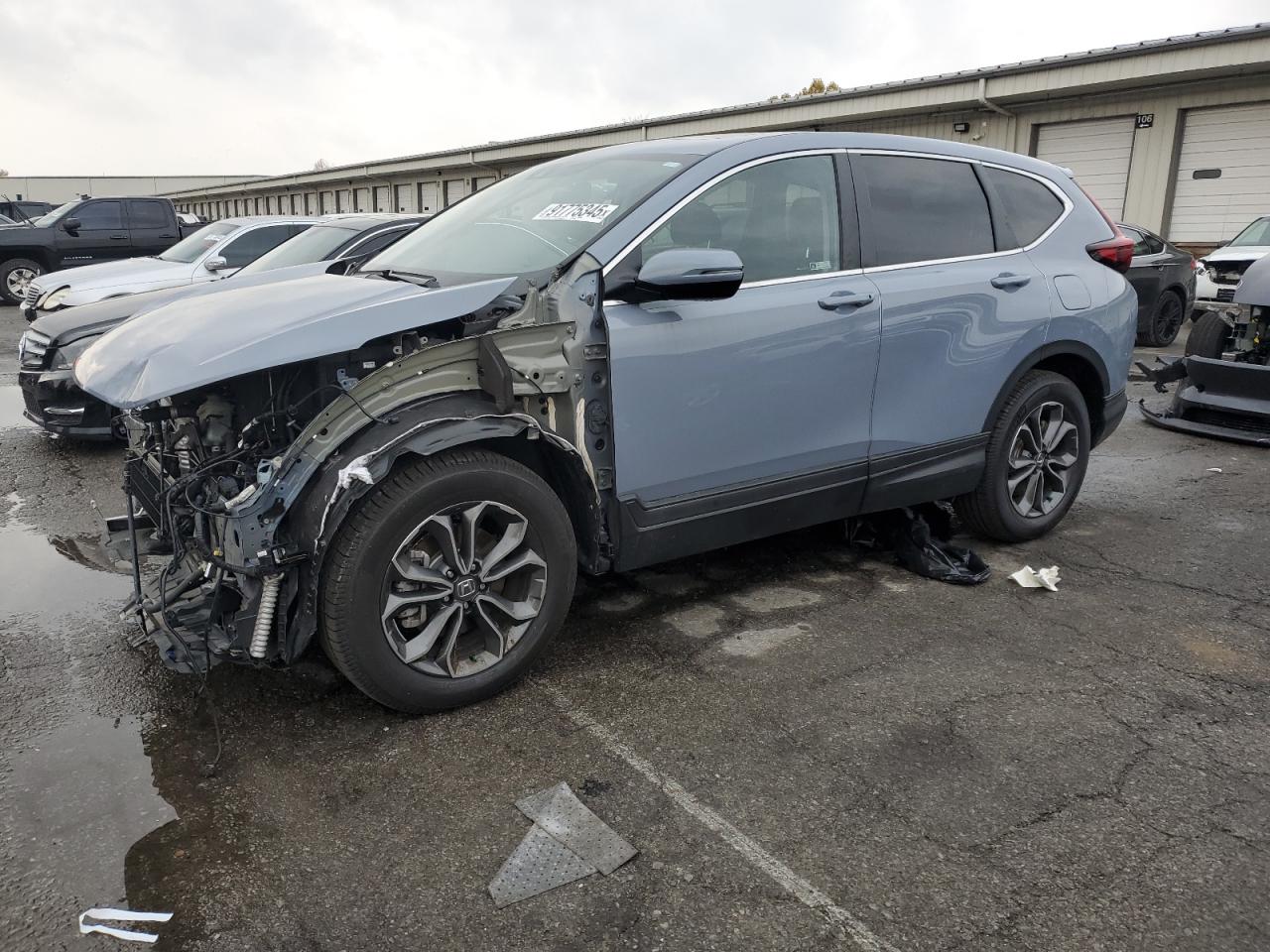 Lot #3286741289 2021 HONDA CR-V EX