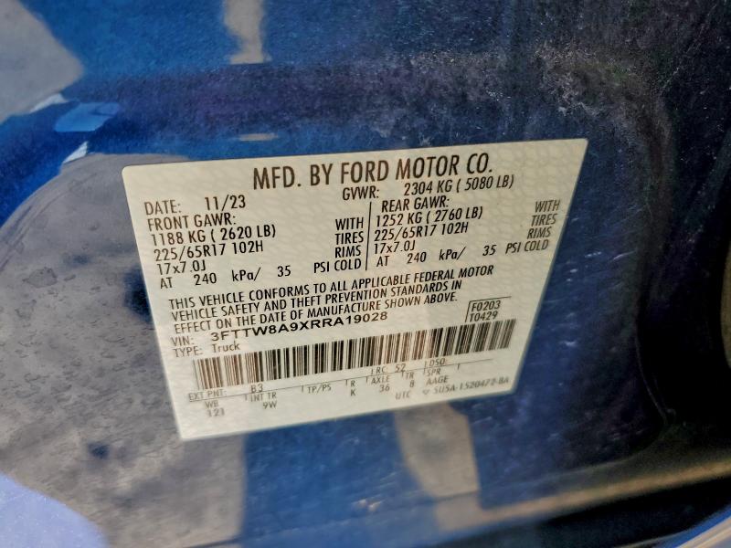 2024 FORD MAVERICK X #3304505461