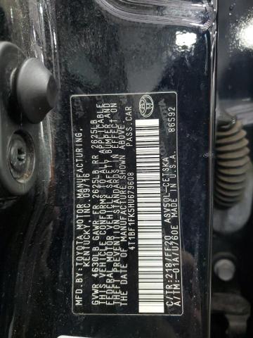 2017 TOYOTA CAMRY LE #3281597461