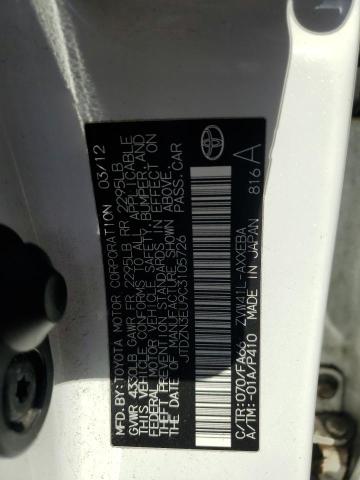 2012 TOYOTA PRIUS V - JTDZN3EU9C3105726