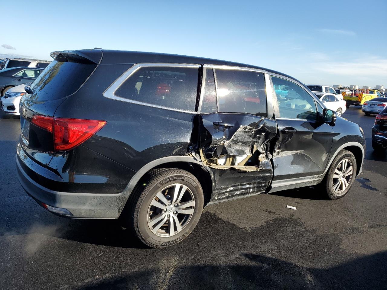 Lot #3310691772 2016 HONDA PILOT EXL