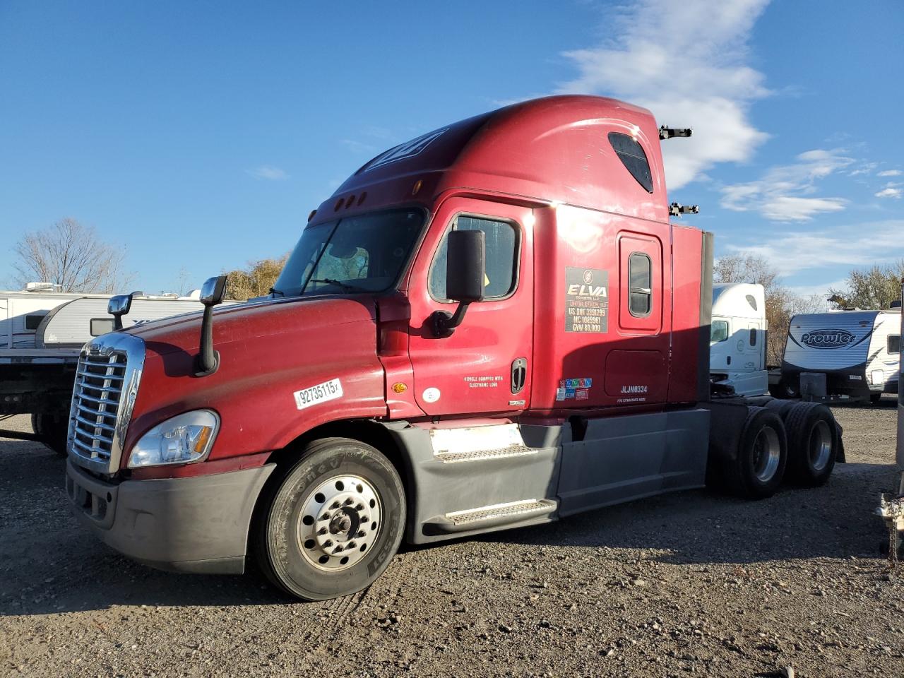 Lot #3287361982 2018 FREIGHTLINER CASCADIA 1