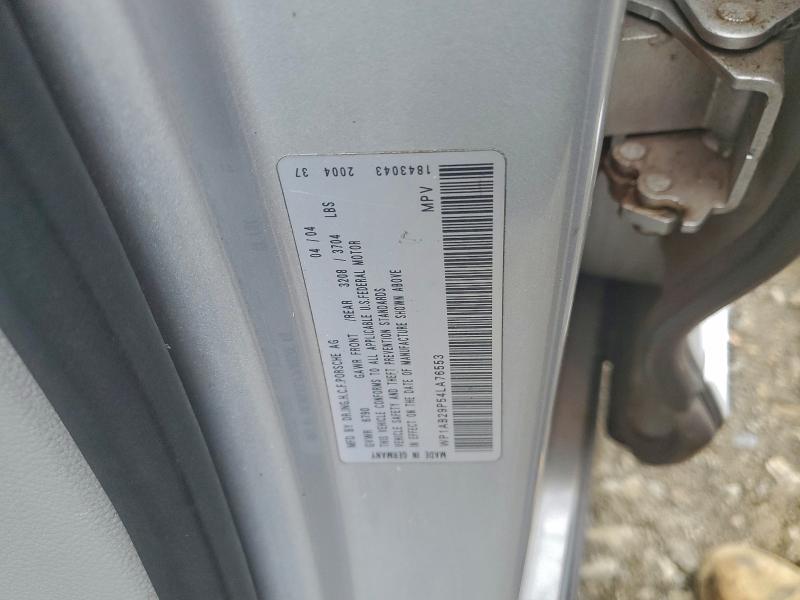 2004 PORSCHE CAYENNE S #3296967842