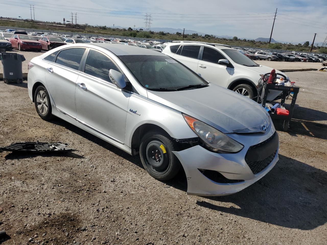 Lot #3309560577 2014 HYUNDAI SONATA HYB