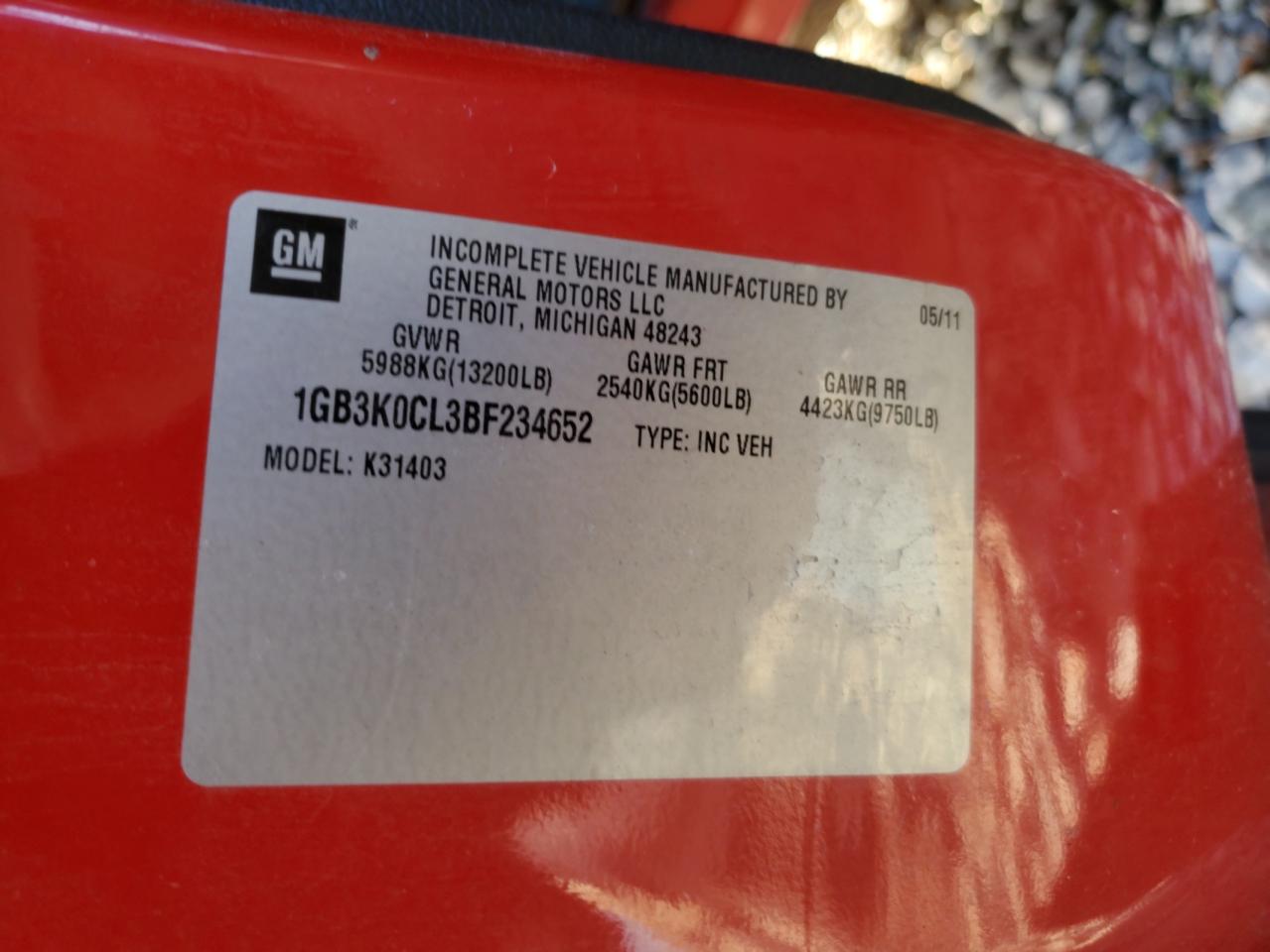 Lot #3302897904 2011 CHEVROLET SILVERADO