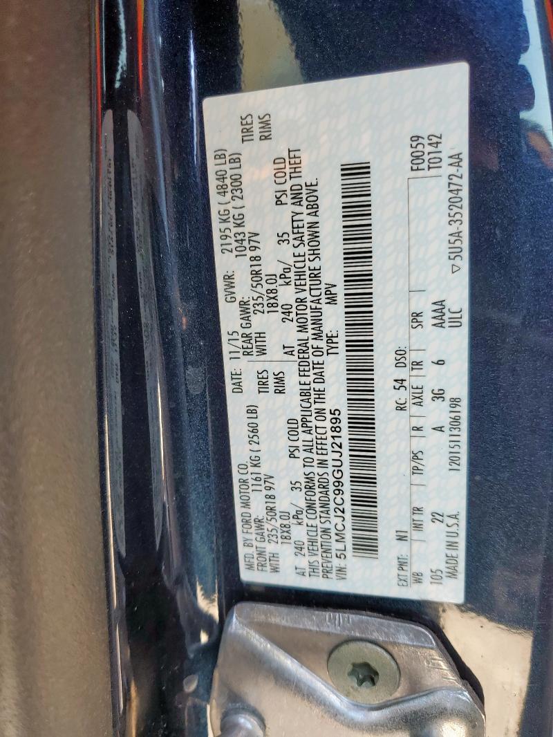 2016 LINCOLN MKC SELECT #3286715339