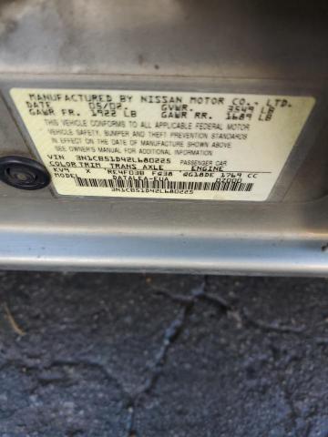 2002 NISSAN SENTRA XE #3301631628