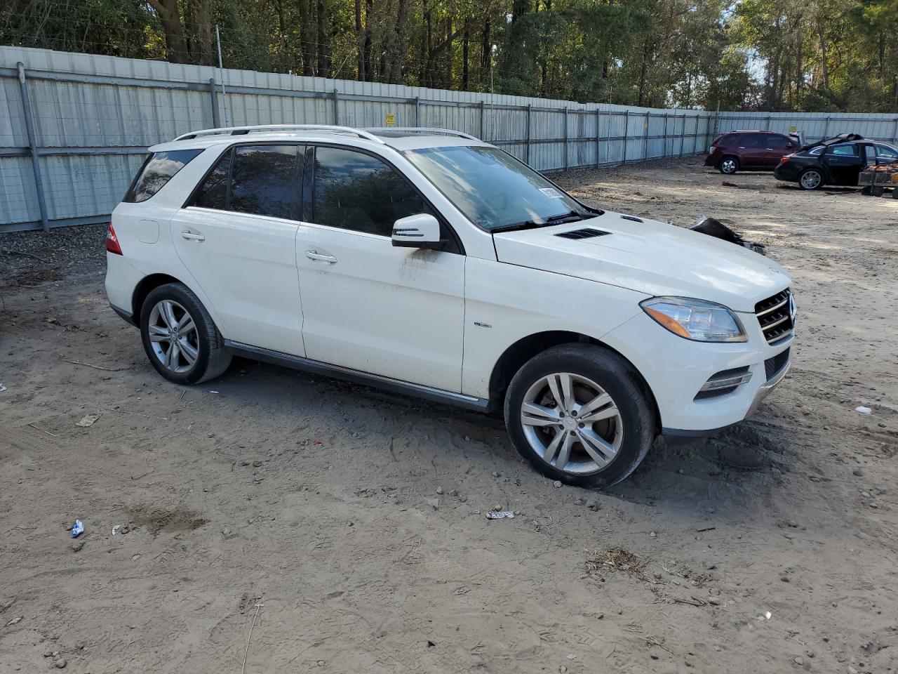 Lot #3308284168 2012 MERCEDES-BENZ ML 350 BLU
