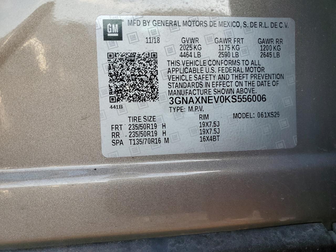 CHEVROLET EQUINOX PREMIER