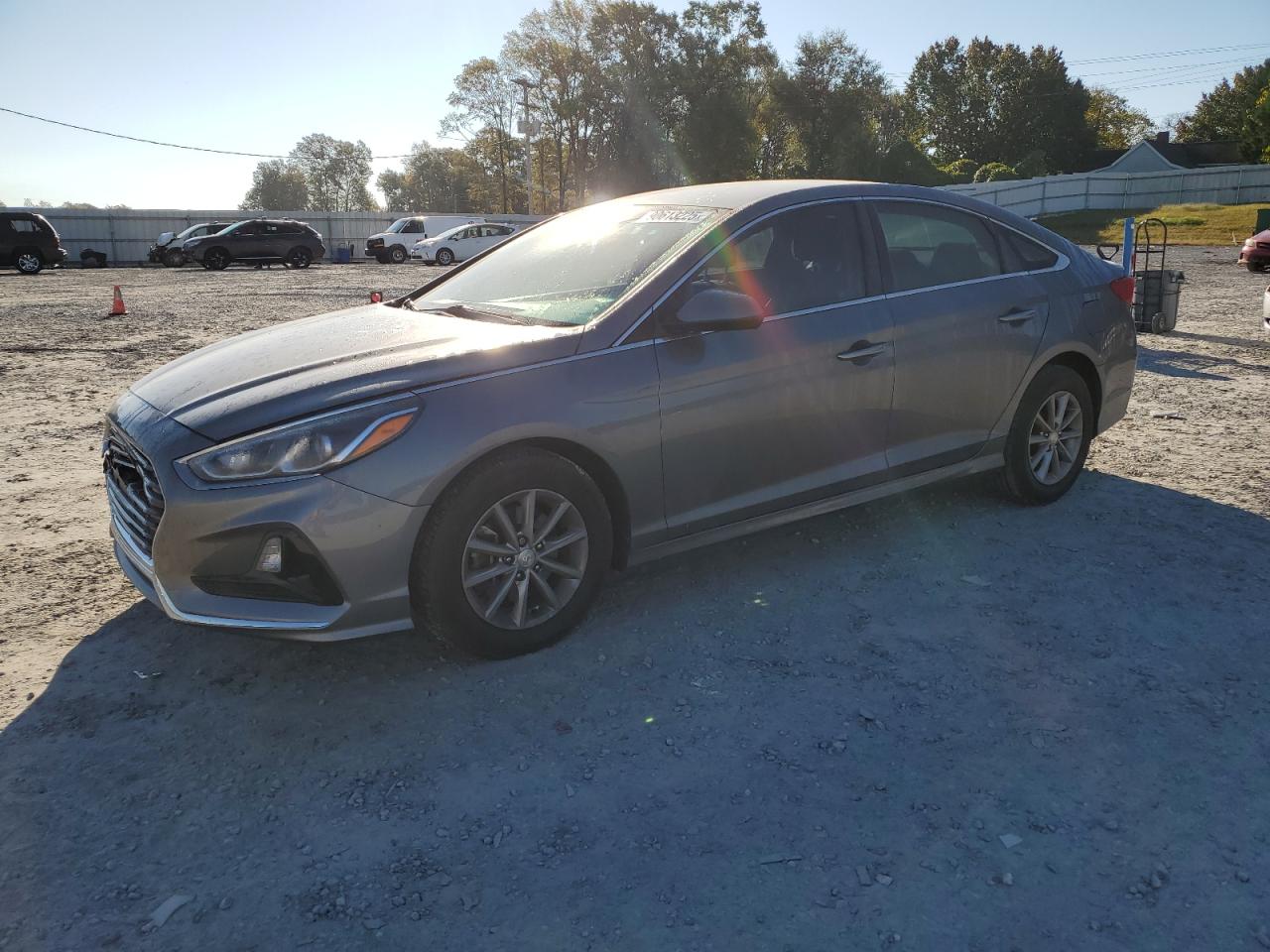 Lot #3302909085 2019 HYUNDAI SONATA SE