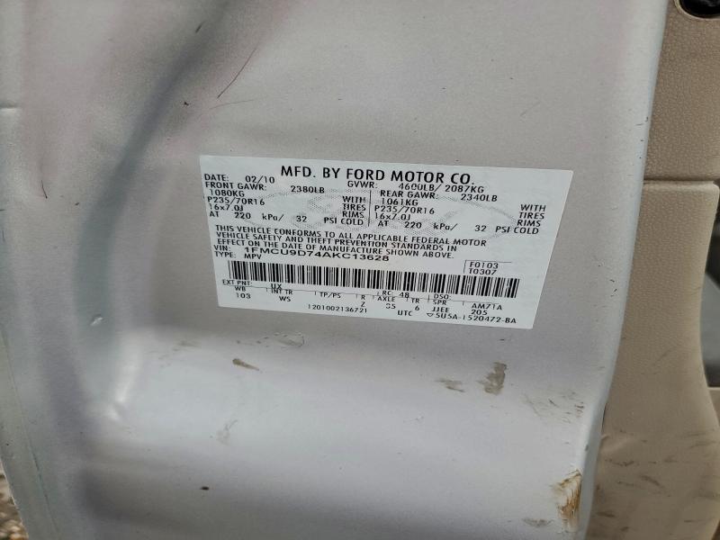 2010 FORD ESCAPE XLT #3302011054