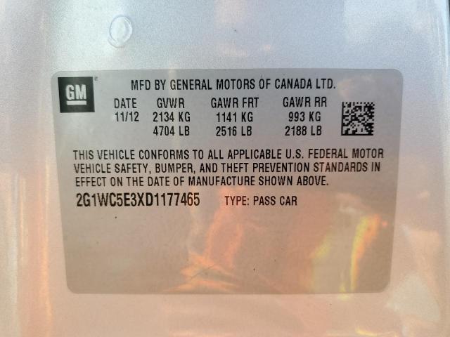 2013 CHEVROLET IMPALA LTZ #3286857221