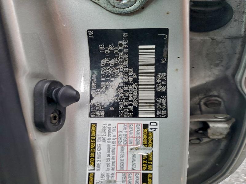 2004 TOYOTA HIGHLANDER #3308419321