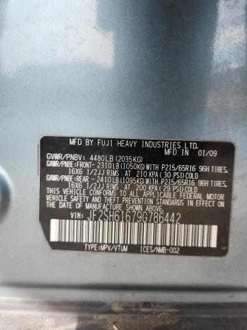 2009 SUBARU FORESTER 2 #3284787542