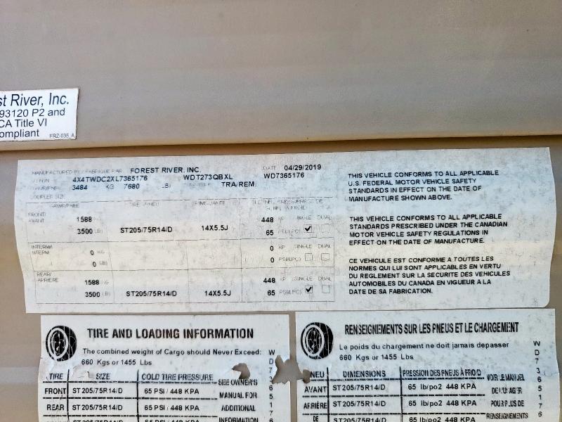 2020 WILDWOOD WILDWOOD #3293504423