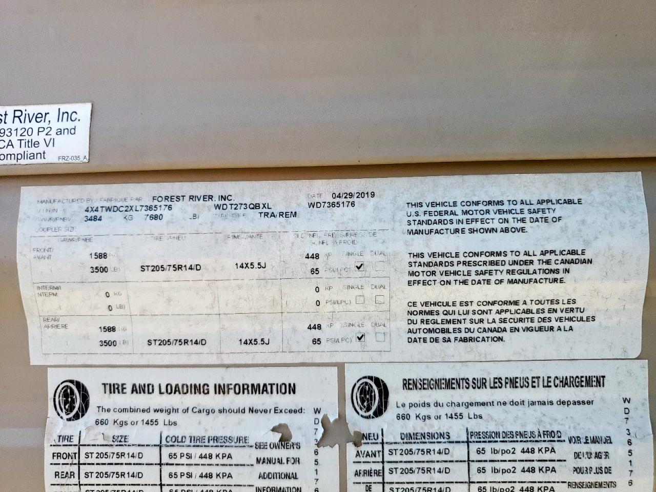 Lot #3293504423 2020 WILDWOOD WILDWOOD