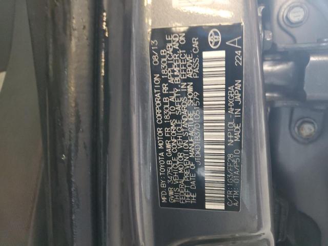 2013 TOYOTA PRIUS C #3287704036