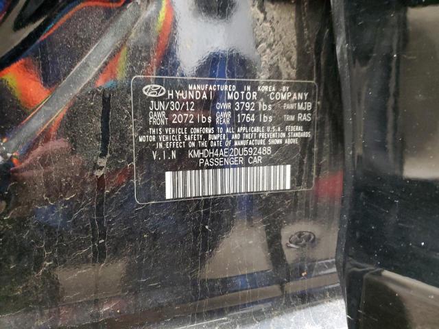 2013 HYUNDAI ELANTRA GL #3285595305