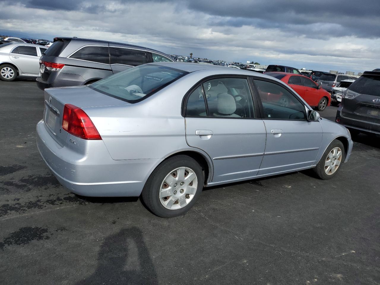 Lot #3301933489 2002 HONDA CIVIC EX