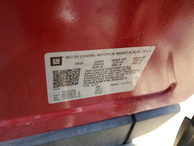 2020 CHEVROLET EQUINOX PR #3287710040