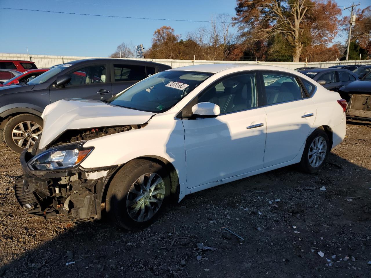 Lot #3304565452 2019 NISSAN SENTRA S