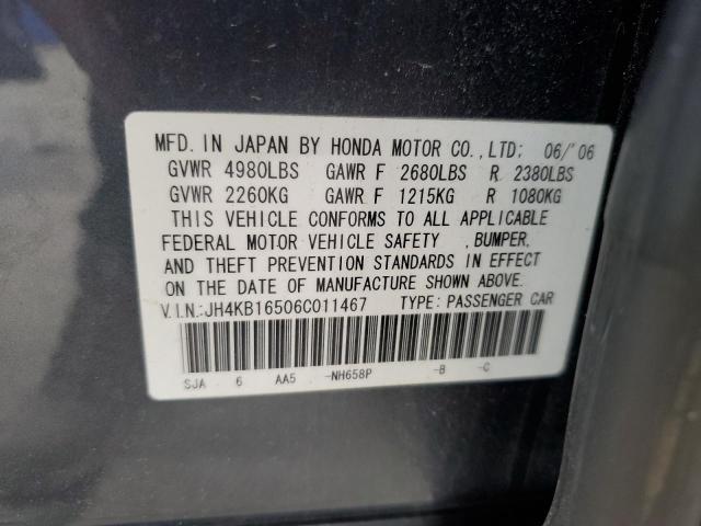 2006 ACURA RL #3287368991