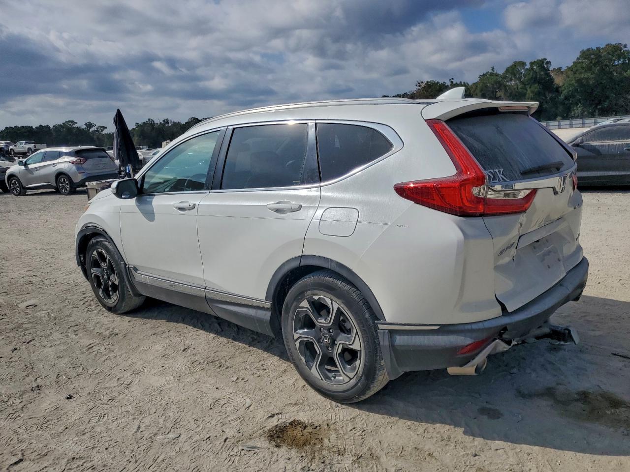Lot #3302855952 2019 HONDA CR-V TOURI
