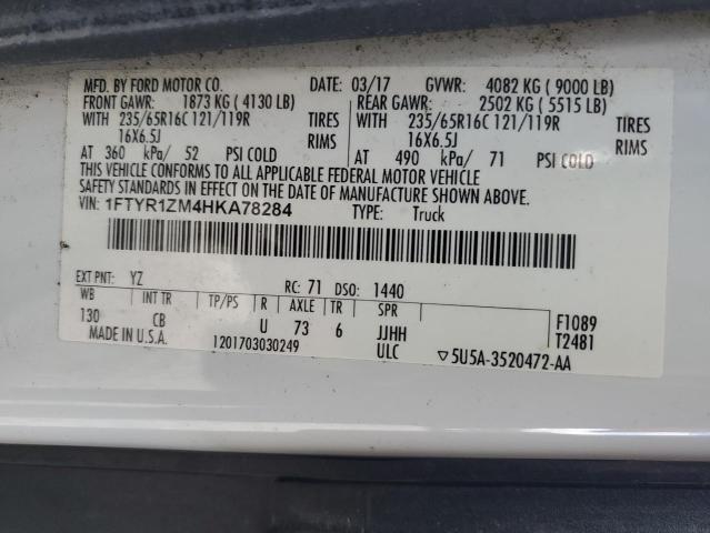 2017 FORD TRANSIT #3293286423