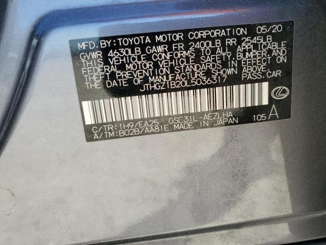 2020 LEXUS IS 350 F S #3310324977