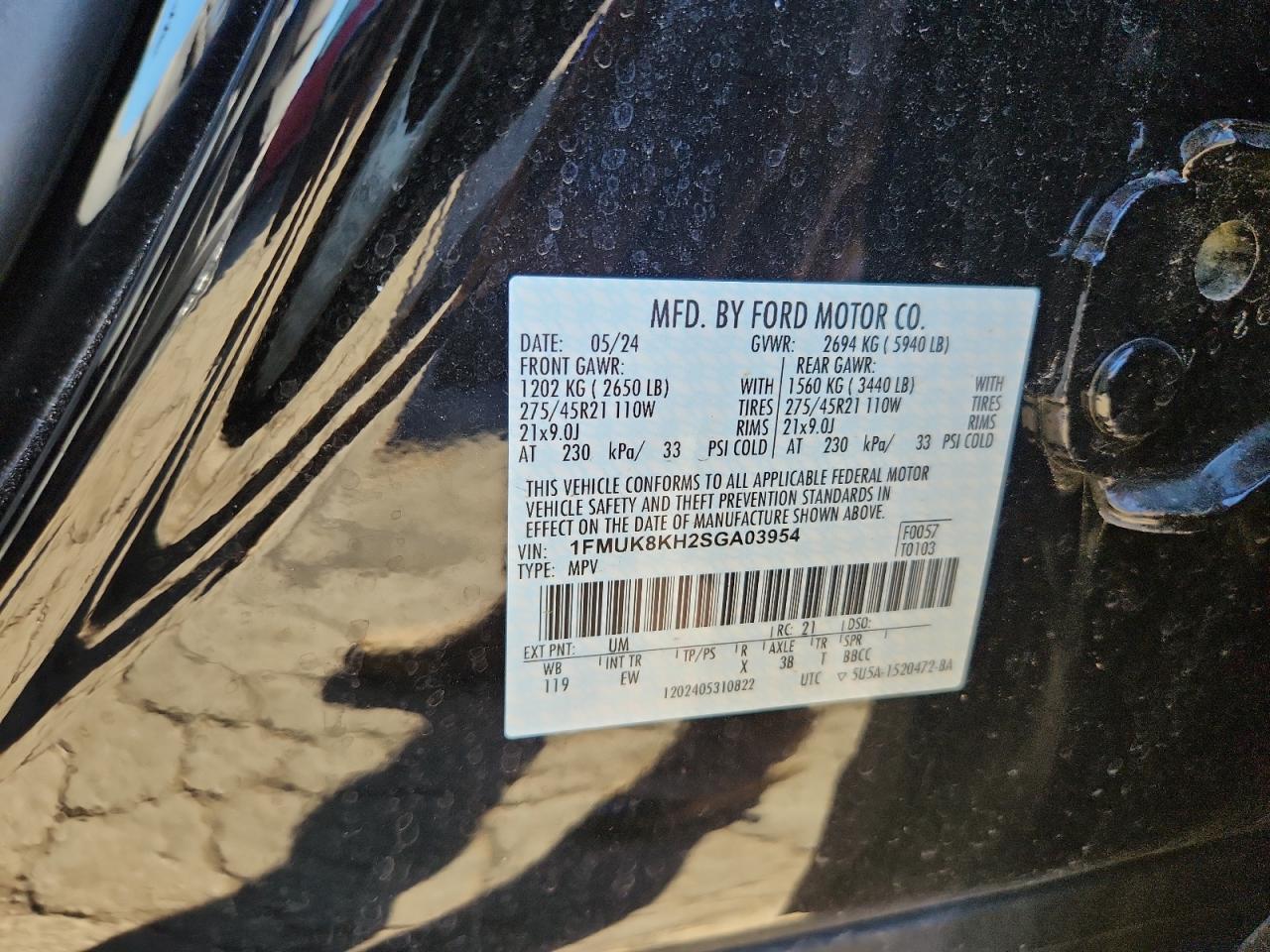 FORD EXPLORER ST-LINE