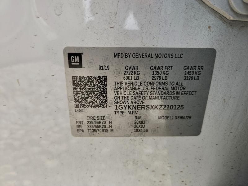 2019 CADILLAC XT5 PREMIU #3308682258