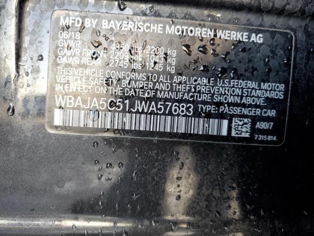 2018 BMW 530 I #3297963782