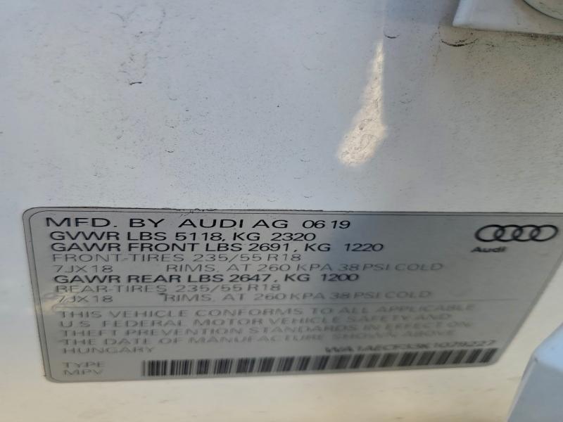 2019 AUDI Q3 PREMIUM #3315569776