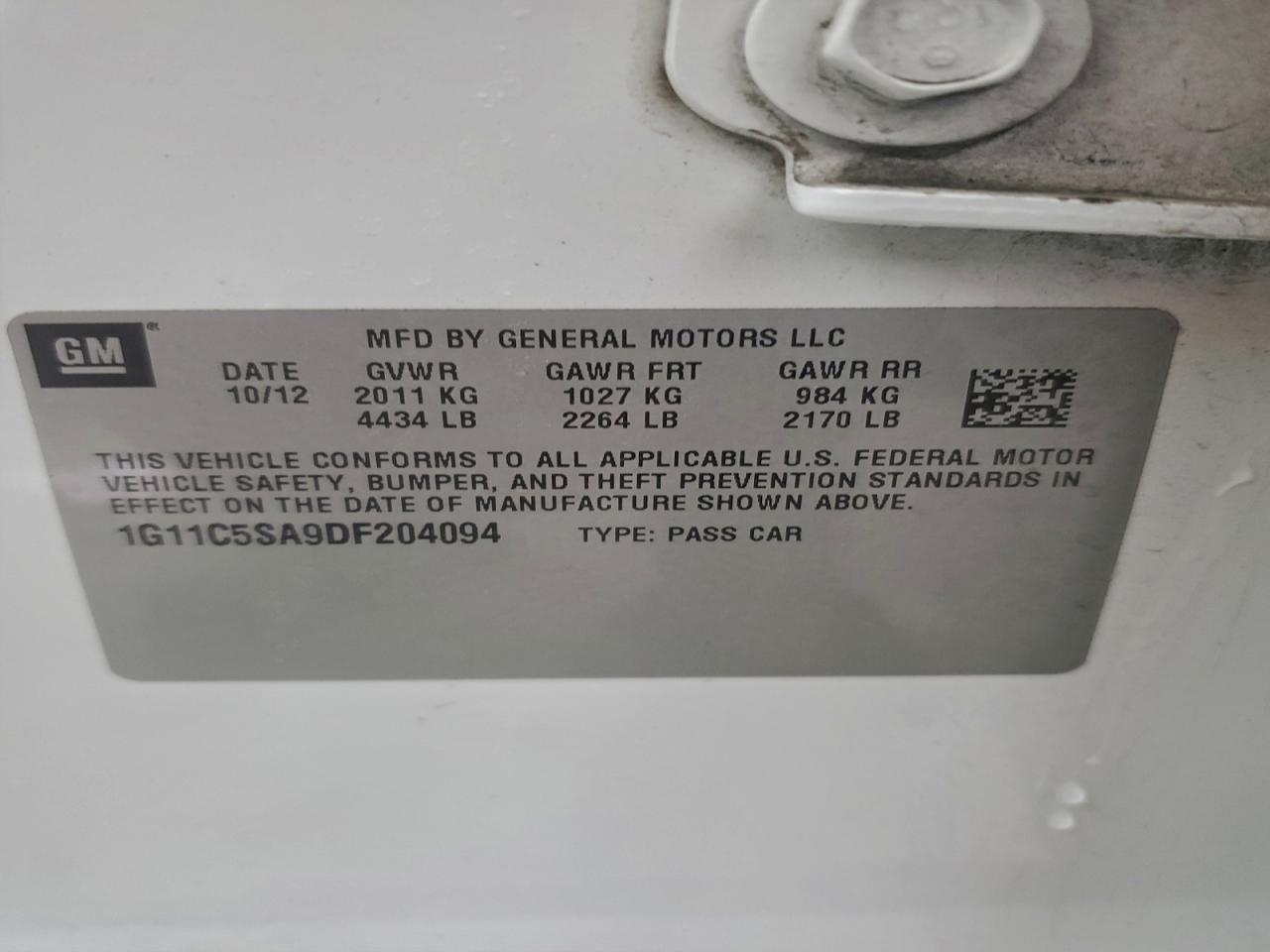 CHEVROLET MALIBU 1LT