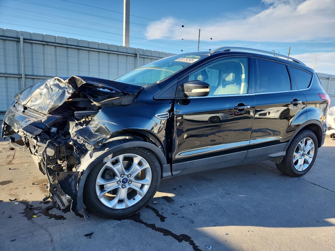Lot #3302152169 2016 FORD ESCAPE TIT