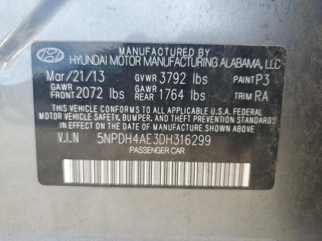 2013 HYUNDAI ELANTRA GL - 5NPDH4AE3DH316299