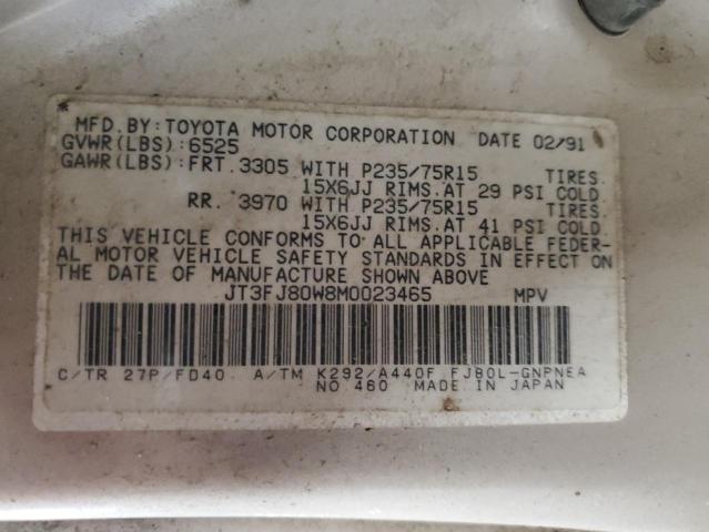 1991 TOYOTA LAND CRUIS #3302658009