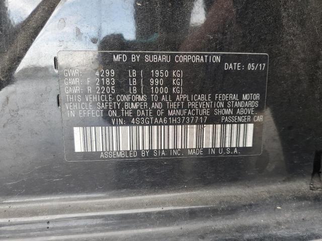 2017 SUBARU IMPREZA #3302743033